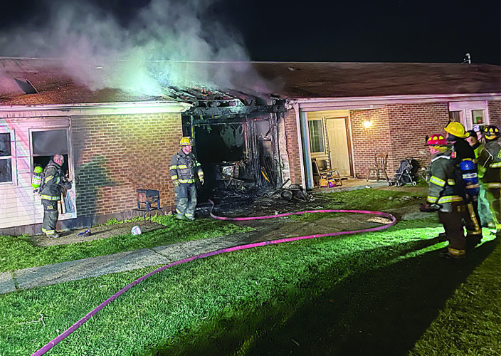 One Person Taken to Hospital After Fire at Eagle Hollow Apartments in